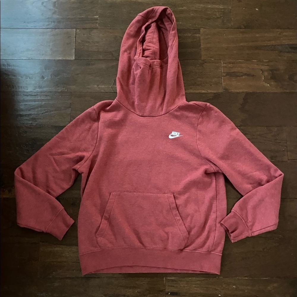 Nike burgundy sweatshirt